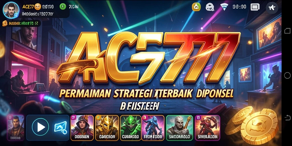 Screenshot menunjukkan gameplay strategis dalam ACE777 yang mendebarkan.
