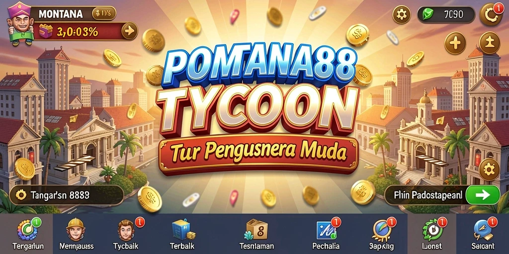 Screenshot MONTANA88 menampilkan momen penting dalam gameplay Tycoon.