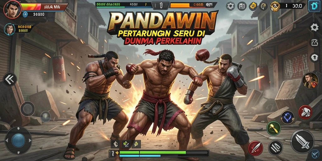 Tangkap momen mendebarkan dari pertarungan di PANDAWIN.