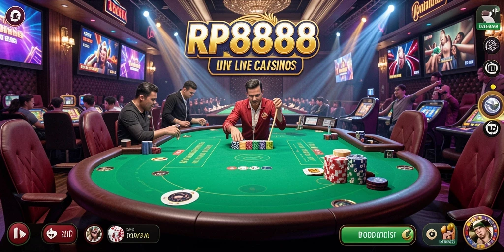 Tampilan gameplay menarik dan interaktif di RP8888.