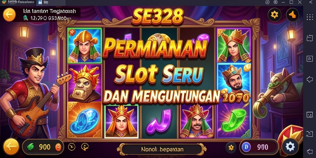 Tampilan gameplay SE328 yang menakjubkan dengan efek visual memukau.